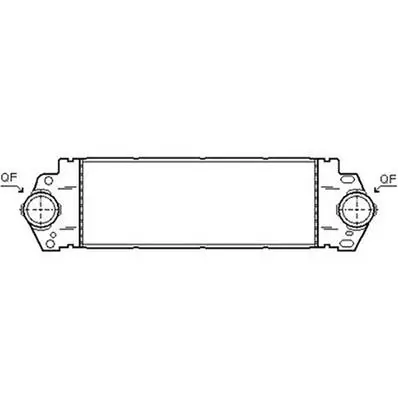 Acheter En Ligne Intercooler pour VOLKSWAGEN TRANSPORTER T5 ph.1 2003-2009, OEM: 7H0145804B, Neuf