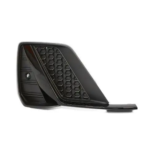 Quantité Limitée Grille droite pare-chocs avant pour AUDI A1 II depuis 2018, avec moulure noire brillante, sans siège antibrouillard, trous PDC, Mod. S-LINE, noire, Neuve