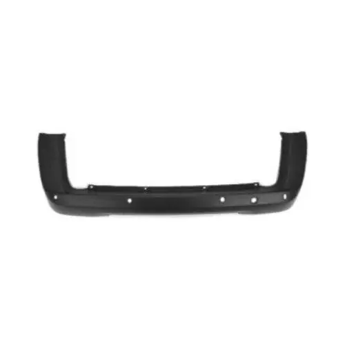 Must-Have Pare-chocs arrière pour FIAT FIORINO III phase 2 depuis 2016, noir gaufré, avec trous PDC, Mod. Hayon, Neuf