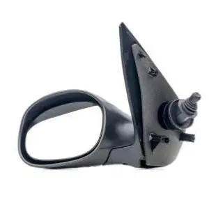 Rétroviseur gauche mécanique pour PEUGEOT 206 Plus 2009-2013, noir, Neuf Produit De Marque