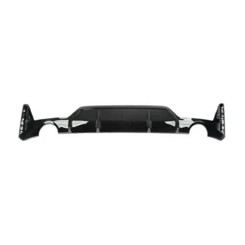 Spoiler pare-chocs arrière pour BMW Série 3 G20/G21 M3/M-TECH depuis 2022, noir brillant, avec trous PDC et supports, avec sortie d'échappement simple à gauche et à droite, Neuf Livraison Express