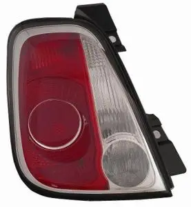Acheter Direct Feu arrière gauche pour ABARTH 500, 595-695, 2008-2015, (cabriolet), contour noir, Neuf