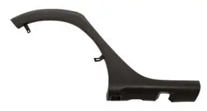 Meilleur Choix Embout - Tour d'aile arrière droite pour DACIA SANDERO STEPWAY II phase 1, 2012-2016, partie avant, noir, Neuf