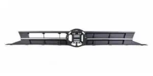 Grille radiateur pour VOLKSWAGEN POLO VI phase 1 2017-2021, noire, moulure chromée, pour pare chocs avant, Neuve Nouvel Arrivage