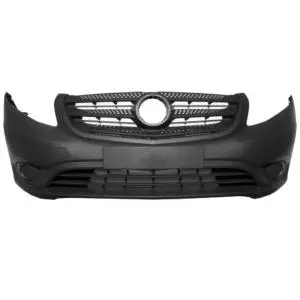 Certifié Pare chocs avant pour MERCEDES VITO III (W447) 2014-2019, gris, Neuf