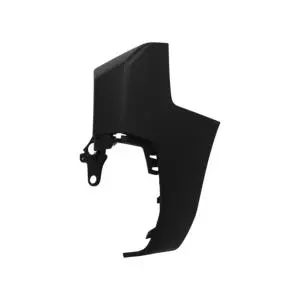 Crosse pare chocs arrière droite pour CITROËN BERLINGO III ph.1 2018-2024, mod. châssis court, hayon, noire, Neuve Achat Immédiat