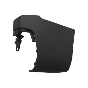 Satisfait Ou Remboursé Crosse pare chocs arrière droite pour OPEL COMBO V E, depuis 2018, mod. châssis long, 2 portes, noire, Neuve