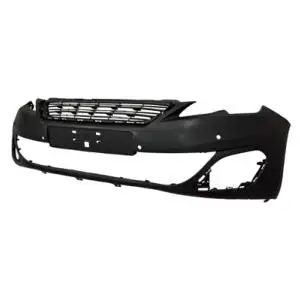 Pare chocs avant pour PEUGEOT 308 II phase 1, 2013-2017, mod. ALLURE, trous radar, Neuf à peindre Vente Flash