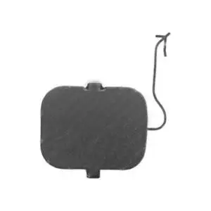 Certifié Cache crochet de remorquage pour FIAT PANDA II, 2003-2008, pare chocs arrière, Neuf à peindre