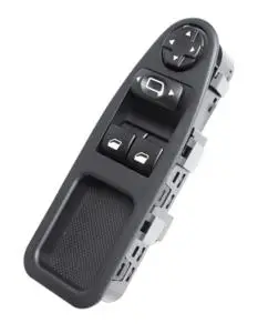 Commander Maintenant Bloc de commande de lève vitre et miroir électrique sur porte avant gauche pour CITROËN JUMPY II, 2007-2016, 2 boutons, noir, Neuf