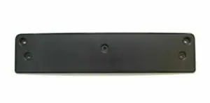 Bandeau porte plaque immatriculation pour VOLKSWAGEN GOLF VII GTI/GTD phase 2 depuis 2017, pare chocs avant, Neuf Livraison Gratuite