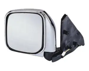 Quantité Limitée Rétroviseur gauche électrique rabattable électriquement pour MITSUBISHI PAJERO III phase 2, 2003-2006, dégivrant, rabattable électriquement, Chromé, Neuf