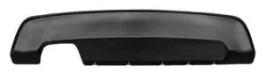 Spoiler pare chocs arrière pour PEUGEOT 308 II phase 2 T9 2017-2021, sortie échappement à gauche, Noir, Neuf Livraison Express