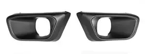 Expédié Aujourd’hui Mouloures grilles de calandre pour PEUGEOT 308 II phase 2 T9 2017-2021 droite & gauche (trou AB) pare chocs avant, Neuves