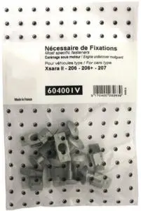 Meilleur Prix Kit de fixation assemblage Cache sous moteur pour PEUGEOT 206, 1998-2013 (tous modèles), Neuf