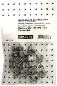 Kit de fixation assemblage Cache sous moteur pour CITROËN C4 II (B7) depuis 2010 (tous modèles), Neuf Jusqu’à Épuisement Des Stocks