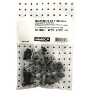 Seulement Aujourd’hui Kit de fixation assemblage Cache sous moteur pour PEUGEOT 407, 2003-2007 (tous modèles), Neuf