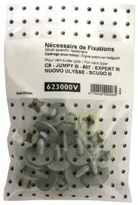 Kit de fixation assemblage Cache sous moteur pour CITROËN JUMPY II depuis 2007 > (tous modèles), Neuf Produit De Marque