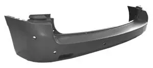 Pare chocs arrière pour CITROËN JUMPY III SPACE-TOURER depuis 2016 >, trous PDC et surveillance d&rsquo;angle mort, noir, Neuf Dernier Modèle