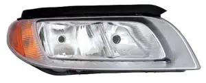 Nouvel Arrivage Phare Optique avant droit pour VOLVO V70 III phase 1 depuis 2012, fond chromé, H7+H9, à LED, Neuf