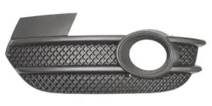 Réduction Grille calandre gauche pour AUDI Q3 I phase 1, 2011-2014, noire, trou AB, pare chocs avant, Neuve