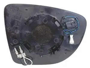 Acheter En Ligne Miroir Glace rétroviseur gauche pour RENAULT CAPTUR, 2018-2019, Système BLIS, dégivrant, asphérique, à clipser, Neuf