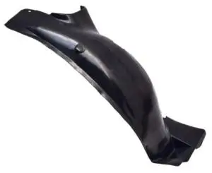Pare boue aile avant gauche partie arrière pour PEUGEOT 206 phase 2, 2003-2009, 16V (Sport XS-GT), Neuf Quantité Limitée