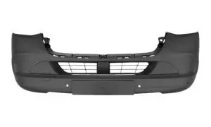 Pare chocs avant pour MERCEDES SPRINTER III depuis 2018 (W907-W910), avec trous radar, noir, Neuf Achat Immédiat