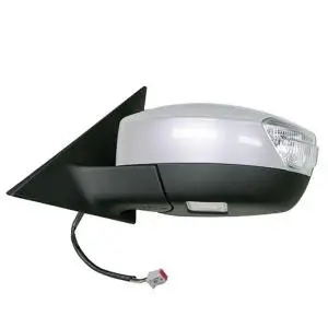 Achat Immédiat Rétroviseur extérieur électrique gauche pour FORD S-MAX I phase 1, 2006-2010, dégivrant, trou feu clignotant, lumière de courtoisie, Neuf à peindre