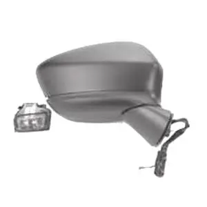 Expédition Rapide Rétroviseur extérieur électrique droit pour MAZDA CX-5 I, 2012-2017, dégivrant, feu clignotant à LED, Neuf à peindre