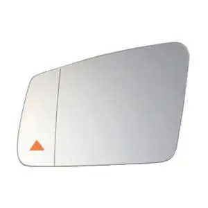Miroir Glace de rétroviseur extérieur gauche pour MERCEDES CLASSE B phase 2 (W246) 2014-2019, BLIS, dégivrant, avec support de fixation, Neuf Bon Marché