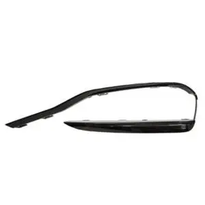 Prix Cassé Moulure pare-chocs avant droit pour BMW Serie 3 F30/F31, 2015-2018, noire gaufré, Mod. SPORT LINE, Neuve