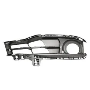 Prix Cassé Grille pare-chocs avant gauche pour BMW Serie 3 F30/F31, 2015-2018, ouverte, trou feu antibrouillard, noire, Mod. SPORT LINE, Neuve