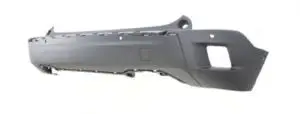 Pare chocs arrière inférieur pour PEUGEOT 2008 II ph.1 2019-2023, 4 trous radar, noir, Neuf Acheter Direct