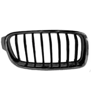 Grille de radiateur avant droit pour BMW Serie 3 F30/F31, 2012-2014, chromée/noire, Mod.SPORT LINE, Neuve Promotion Saisonnière