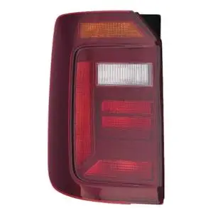 Feu arrière gauche pour VOLKSWAGEN CADDY IV, 2015-2020, mod. hayon, fond noir, neuf Commande En Gros