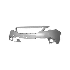 Solde Pare chocs avant pour PEUGEOT 2008 Phase 2, 2016-2019, mod. OFF-ROAD, trous moulure, Neuf à peindre