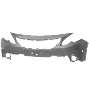 Pare chocs avant pour PEUGEOT 2008 Phase 2, 2016-2019,mod. OFF-ROAD, trous radar et moulure, Neuf à peindre Offre Spéciale