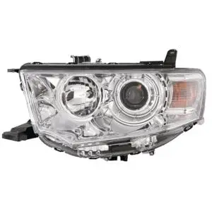 Prix Choc Phare optique avant gauche pour MITSUBISHI L200 IV phase 2, 2010-2014, H11+HB3, Neuf