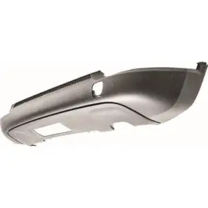 Commande En Gros Pare chocs arrière inférieur pour JEEP COMPASS II phase 1, 2017-2021, noir gaufré, trou crochet de remorque, traces radar, Neuf