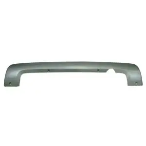 Moulure pare chocs arrière pour PEUGEOT PARTNER II phase 3, 2015-2018, mod. XTR, inférieure, argentée, Neuve Prix Cassé