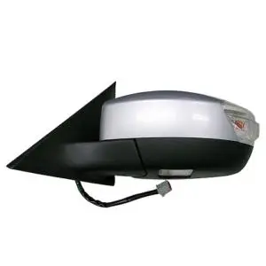 Rétroviseur extérieur gauche électrique pour FORD GALAXY II phase 2, 2011-2014, rabattable électriquement, dégivrant, trou feu clignotant, lumière de courtoisie, Mod. TITANIUM, Neuf à peindre Nouveauté