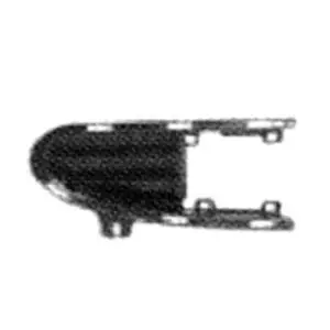 Soldes Grille pare chocs avant droite pour FORD GALAXY I phase 1, 1995-2000, noire, Neuve