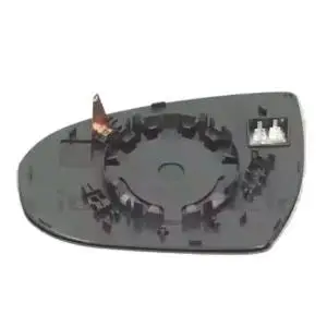 Acheter En Ligne Miroir Glace rétroviseur extérieur droit pour HYUNDAI TUCSON III phase 2, 2018-2020, convexe, dégivrant, chromé, Neuf