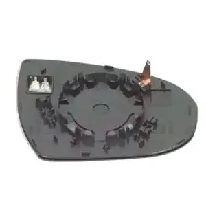 Miroir Glace rétroviseur extérieur gauche pour HYUNDAI TUCSON III phase 1, 2015-2018, convexe, dégivrant, chromé, Neuf Bon Marché