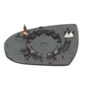 Nouveauté Miroir Glace rétroviseur extérieur droit pour HYUNDAI TUCSON III phase 1, 2015-2018, convexe, dégivrant, chromé, Neuf
