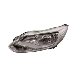 Meilleure Vente Phare optique avant gauche pour FORD FOCUS III phase 1, 2011-2014, H7+H1, fond chromé, neuf