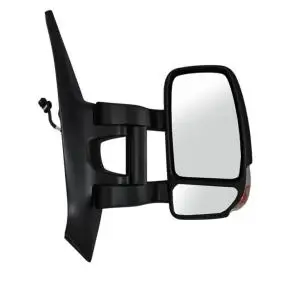Acheter En Ligne Rétroviseur droit électrique pour RENAULT MASTER III phase 1, 2010-2014, bras long, dégivrant, sonde, feu clignotant orange (16W), Neuf