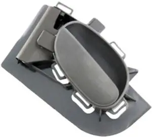 Achat Immédiat Poignée de porte avant ou arrière gauche pour PEUGEOT 206, 1998 à 2009, interne, Noire, Neuve