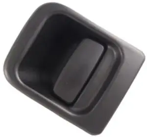Acheter Direct Poignée de porte avant droite pour NISSAN INTERSTAR de 2003 à 2006, extérieure, Noire, Neuve